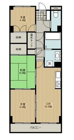 第２３北斗ビルの物件間取画像